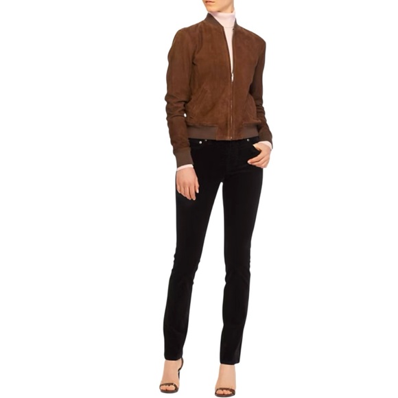 Ralph Lauren Straight Black Corduroy Jeans Size 12 NWT Mid rise straight cut - Picture 1 of 10